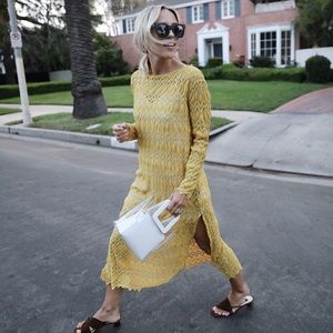 NWT Zara knitwear midi dress